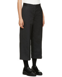 Черные брюки-кюлоты от Won Hundred