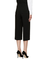 Черные брюки-кюлоты от Neil Barrett