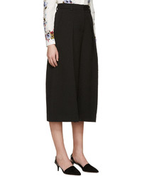 Черные брюки-кюлоты от Erdem
