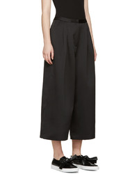 Черные брюки-кюлоты от Edit