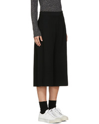 Черные брюки-кюлоты от Sara Lanzi