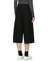 Черные брюки-кюлоты от Sara Lanzi
