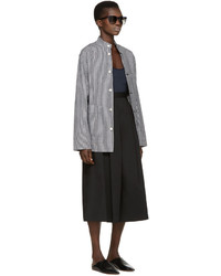 Черные брюки-кюлоты от YMC