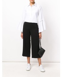 Черные брюки-кюлоты от P.A.R.O.S.H.