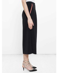 Черные брюки-кюлоты от Roksanda