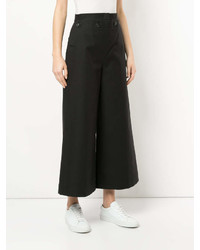 Черные брюки-кюлоты от MSGM