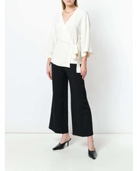 Черные брюки-кюлоты от Theory