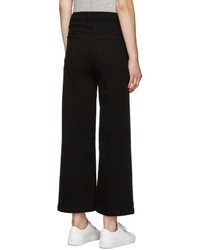 Черные брюки-кюлоты от Frame