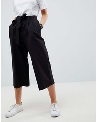 Черные брюки-кюлоты от Asos