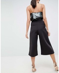Черные брюки-кюлоты от Asos