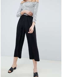 Черные брюки-кюлоты от Asos