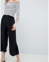 Черные брюки-кюлоты от Asos