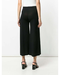 Черные брюки-кюлоты от D-Exterior