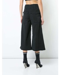 Черные брюки-кюлоты от Nili Lotan