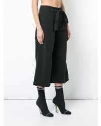 Черные брюки-кюлоты от Nili Lotan