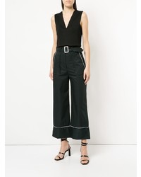 Черные брюки-кюлоты от Manning Cartell