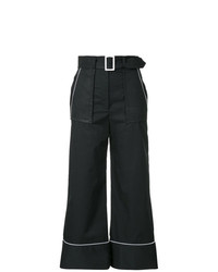 Черные брюки-кюлоты от Manning Cartell