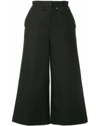Черные брюки-кюлоты от MSGM