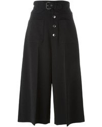 Черные брюки-кюлоты от RED Valentino