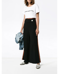 Черные брюки-кюлоты от Peter Pilotto