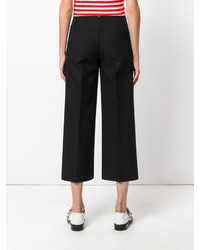 Черные брюки-кюлоты от MSGM