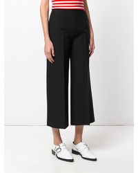 Черные брюки-кюлоты от MSGM