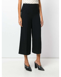 Черные брюки-кюлоты от Lanvin