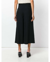 Черные брюки-кюлоты от Lanvin