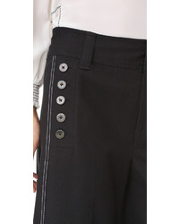 Черные брюки-кюлоты от Derek Lam 10 Crosby