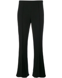Женские черные брюки со складками от Marco De Vincenzo