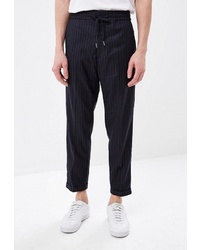 Черные брюки чинос в вертикальную полоску от Pepe Jeans