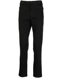 Черные брюки чинос с вышивкой от N°21