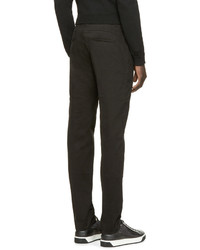 Черные брюки чинос от Fendi