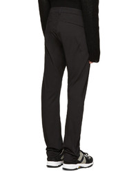 Черные брюки чинос от Attachment