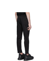 Черные брюки чинос от Dolce and Gabbana