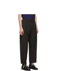 Черные брюки чинос от Issey Miyake Men