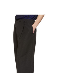 Черные брюки чинос от Issey Miyake Men