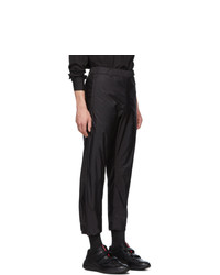 Черные брюки чинос от Prada