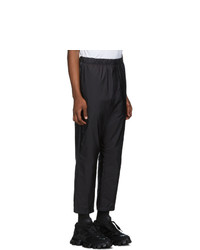 Черные брюки чинос от Prada