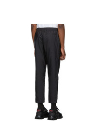 Черные брюки чинос от Prada