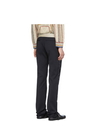 Черные брюки чинос от Wales Bonner