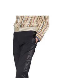 Черные брюки чинос от Wales Bonner