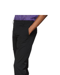 Черные брюки чинос от Prada