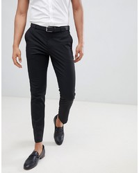 Черные брюки чинос от Burton Menswear