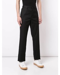 Черные брюки чинос от Kent & Curwen