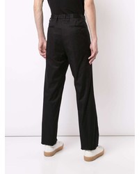 Черные брюки чинос от Kent & Curwen