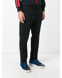 Черные брюки чинос от Fendi