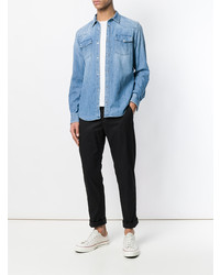 Черные брюки чинос от Dondup