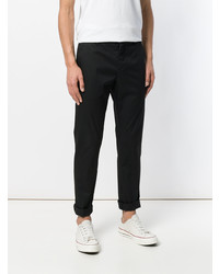 Черные брюки чинос от Dondup