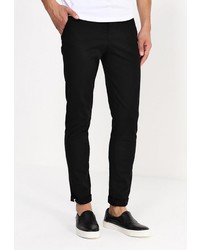 Черные брюки чинос от CLWR